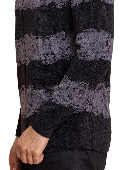 Black*grey Design 2460 S - Round Pullover - Khotwh